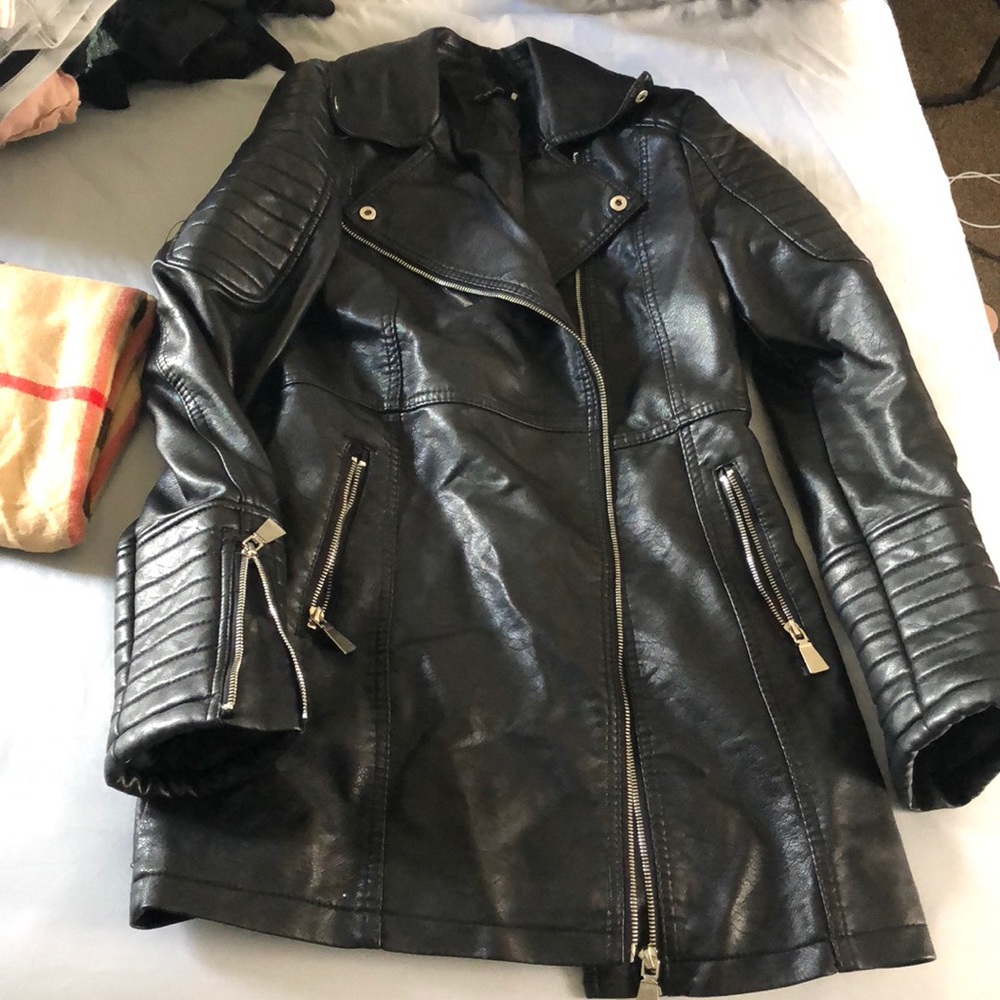 Leather jacket